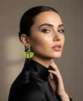 Handcrafted Earrings - Modern Botanical