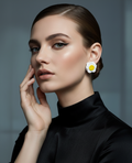 Handcrafted Earrings - Sunny Daisy
