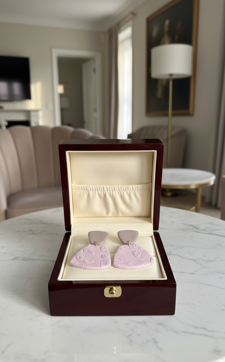 Handcrafted Earrings - Pastel Bloom